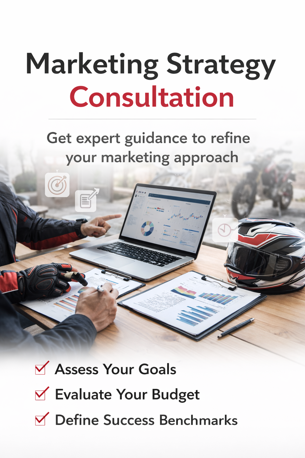 Powersports advertising consulting services